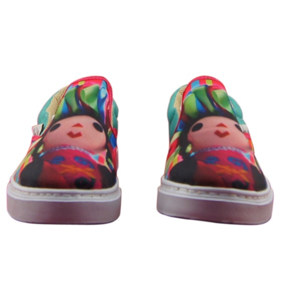 WOMEN'S PRINTED CANVAS SNEAKERS "MONITAS DOLL" - Picture 4 of 6